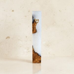 מזוזה מעוצבת בהידור לכניסה פרי הארץ