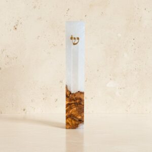 מזוזה מהודרת חסד ורחמים לכניסה 22ס"מ